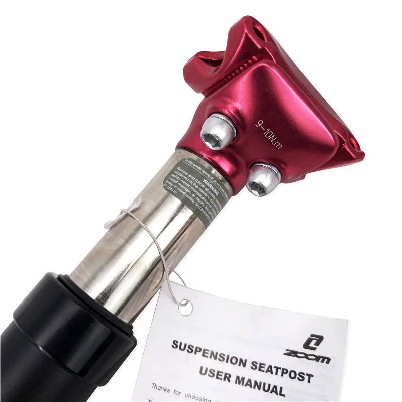 ZOOM Bicycle Seat post 27.2 28.6 30.1 30.4 30.9 31.6mm tija mtb Suspension Seatpost Aluminum Alloy Shock Absorber damping MTB