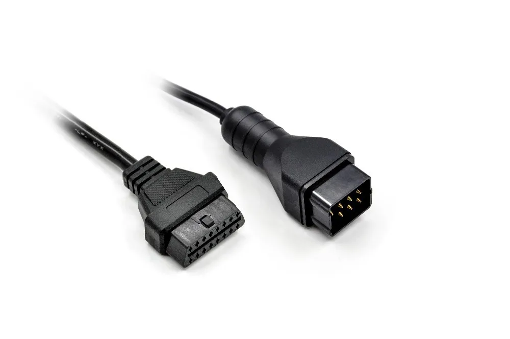 Самая низкая цена для Renault 12Pin OBD 2 коннектор адаптер автомобильные аксессуары диагностический удлинитель 16 Pin
