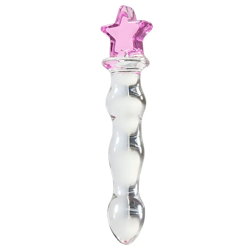 S/M/L Cute Heart Star Moon Glass Anal Plug Sex Toys Butt Plugs Masturbator Adult Beginner Erotic For Woman Men Gay | Красота и