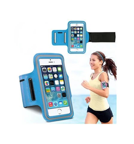 SkyBlue " спортивный водонепроницаемый браслет для XiaoMi 9 SE 8 A2 A1 samsung S8 S9 S10 S10E Note 9 8 iphone 6 6s 7 Plus X XR XS MAX чехол - Цвет: SkyBlue