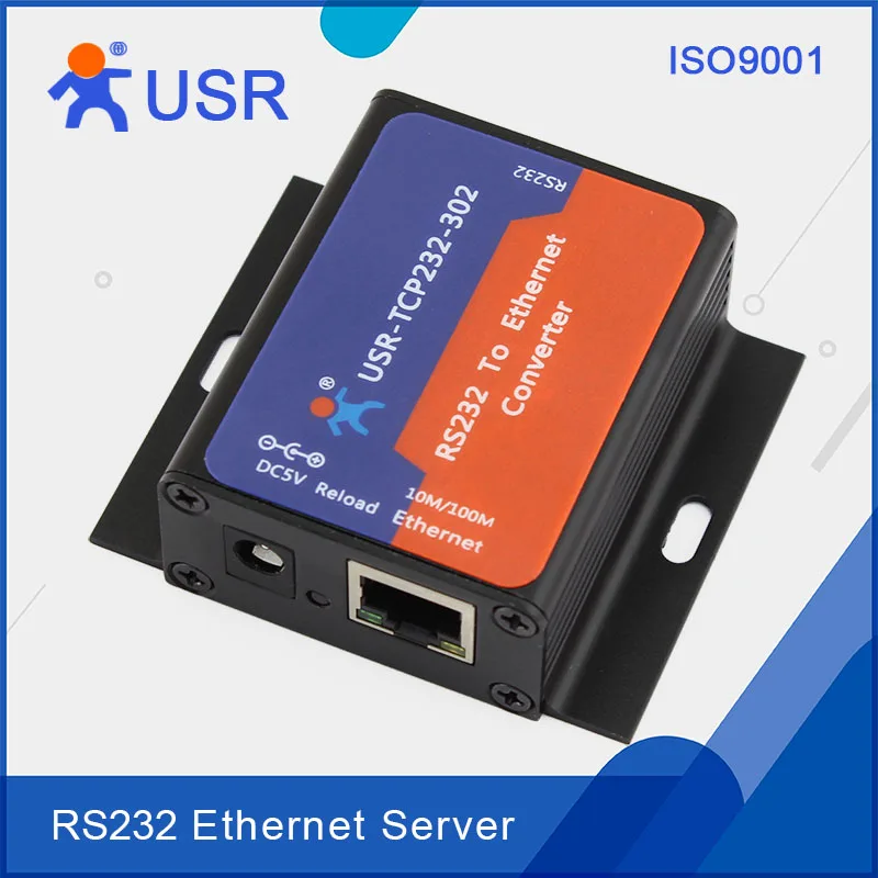 USR TCP232 302 миниатюрный Последовательный RS232 для Ethernet интегрированный TCP IP LAN