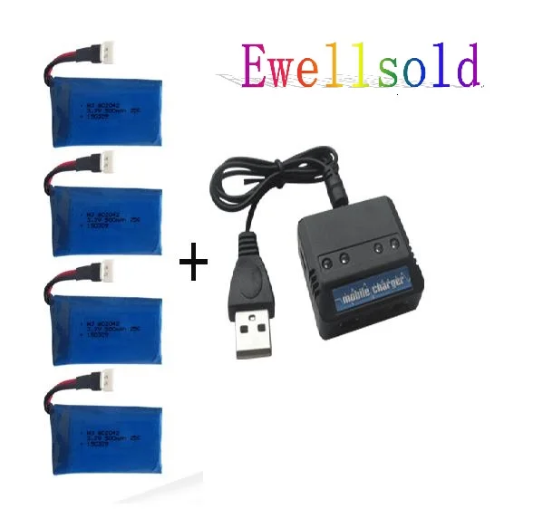 

3.7V 500mah Lipo Battery For Udi U816A U941 U927 H43 wifi818 JXD385 H107 V252 F186 lithium battery 3.7V 500mah