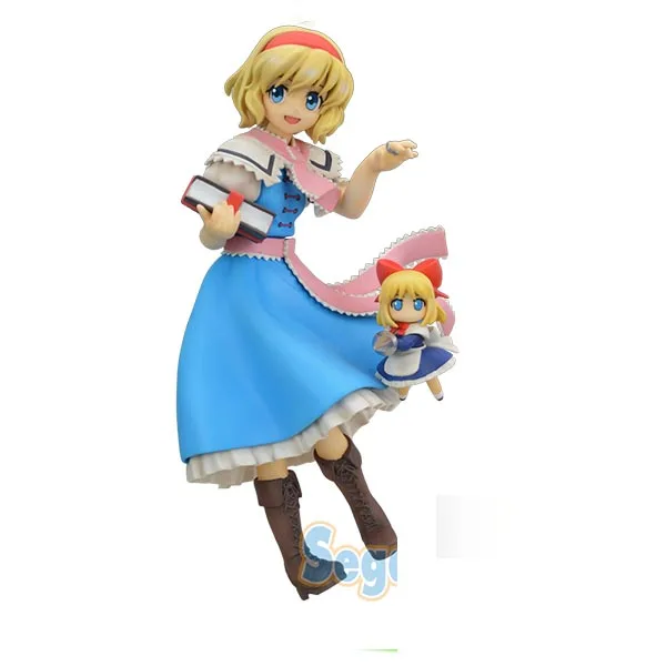 Японские Оригинальные Аниме фигурки TouHou Project Alice Margatroid Коллекционная модель