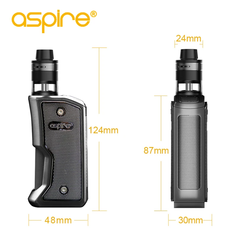 Оригинальный Aspire Feedlink Revvo Squonk комплект с 80 Вт revvo Mod 2 мл Boost испаритель бак дуговой