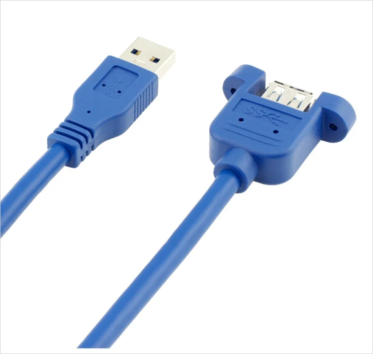 Высококачественный панельный удлинитель KEFU 0 3 м/0 6 м/1 5 м/3 м USB3.0 B мама-USB папа