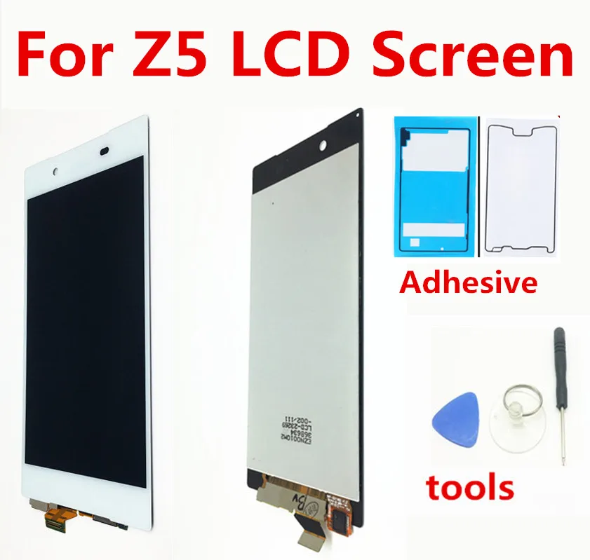 ЖК дисплей z5 5 &quotдля Sony Xperia Z5 E6603 E6633 E6653 E6683 с дигитайзером и сенсорным экраном для