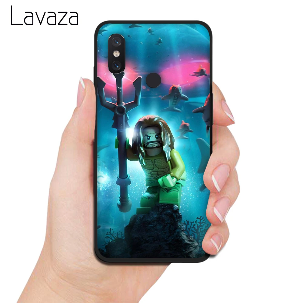 Мягкий ТПУ чехол Lavaza Aquaman для Xiaomi Redmi Note 4 4X 5 6 pro 5A Prime 7 Pro |