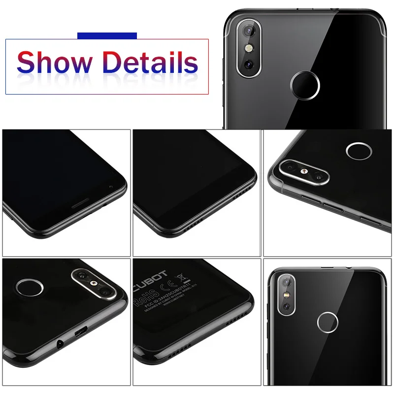 Cubot J3 Pro Android go 18:9 полный экран 1 Гб 16 5 дюймов MT6739 четырехъядерный смартфон 13 МП + 2