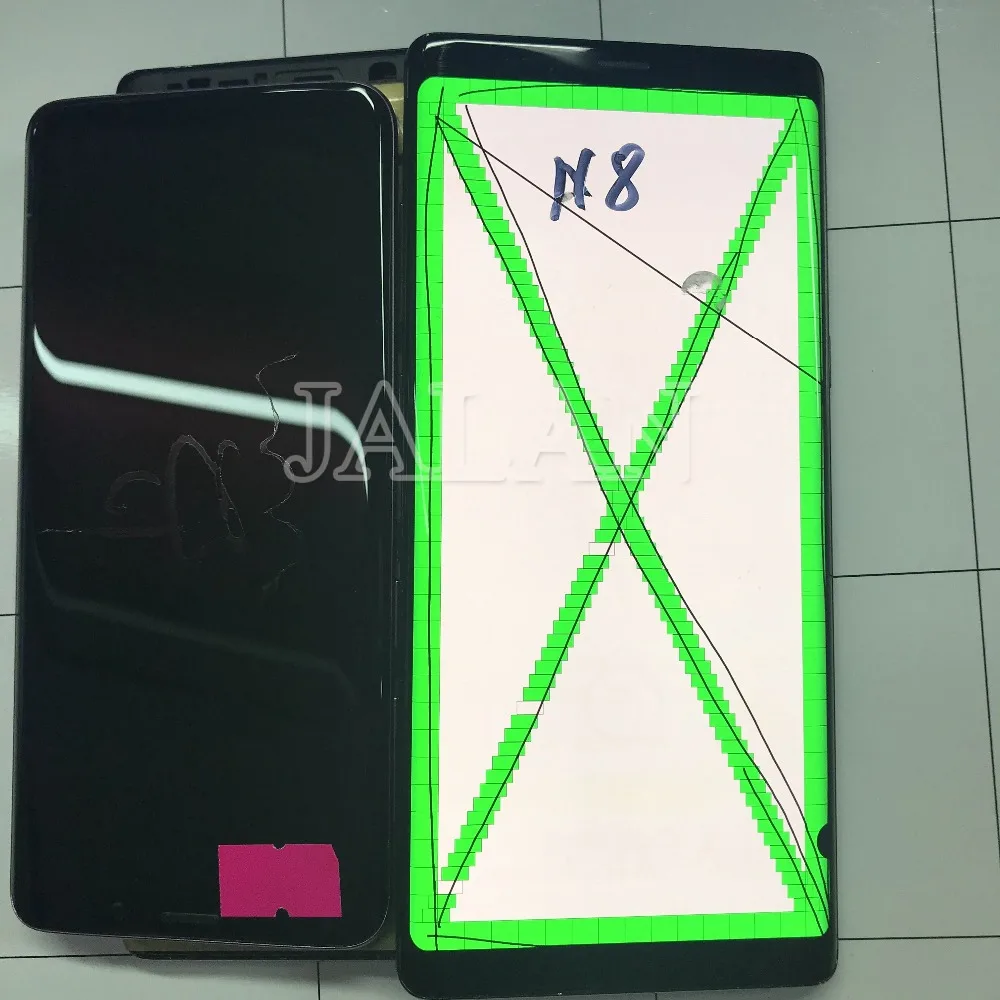 ЖК-дисплей с рамкой для телефона Galaxy note 8 может служить в качестве дисплея Сенсорный экран Замена установка, ремонт с мелкий горошек и touch рабочих