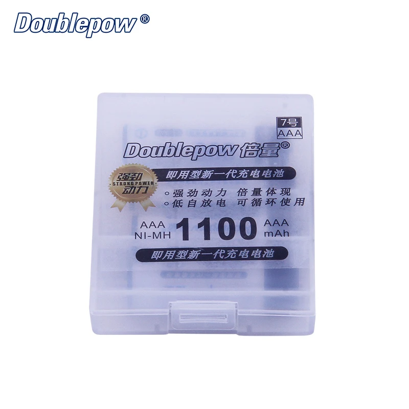 4 Slots Doublepow DP-K98 LCD Intelligent Rapid Charger with 4pcs/lot 1.2V AAA 1100mA Ni-MH Rechargeable Batteries Set | Электроника