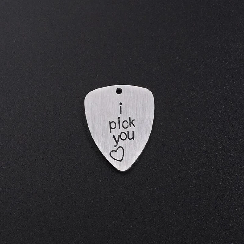 5 шт./лот высококачественные подвески из нержавеющей стали 316L I Pick U для гитары
