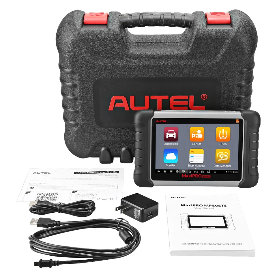 Autel MaxiPRO MP808TS OBDII диагностический инструмент wifi Bluetooth OBD2 сканер полный TPMS сервис TPMS активация Программирование PK MS906BT