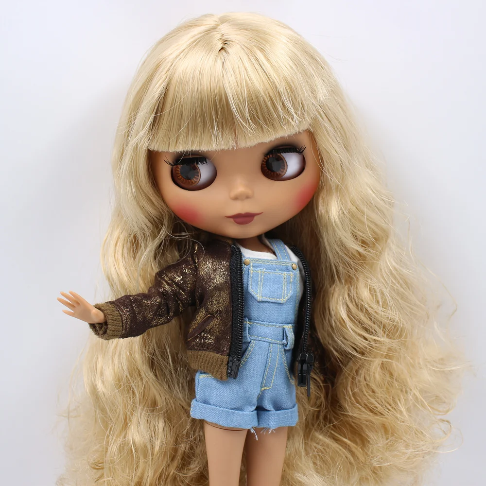 Ледяная Обнаженная кукла Blyth No. BL3157 Flaxen hair 1/6 bjd, pullip, licca, jerryberry