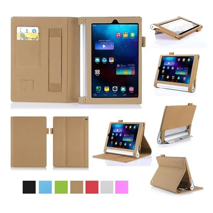 YNMIWEI для йоги Tab2 830F 830L чехол для планшета 8,0 дюймов Чехол-кошелек с ремешком для lenovo Yoga Tab 3 850F 850M кожаный чехол для планшета