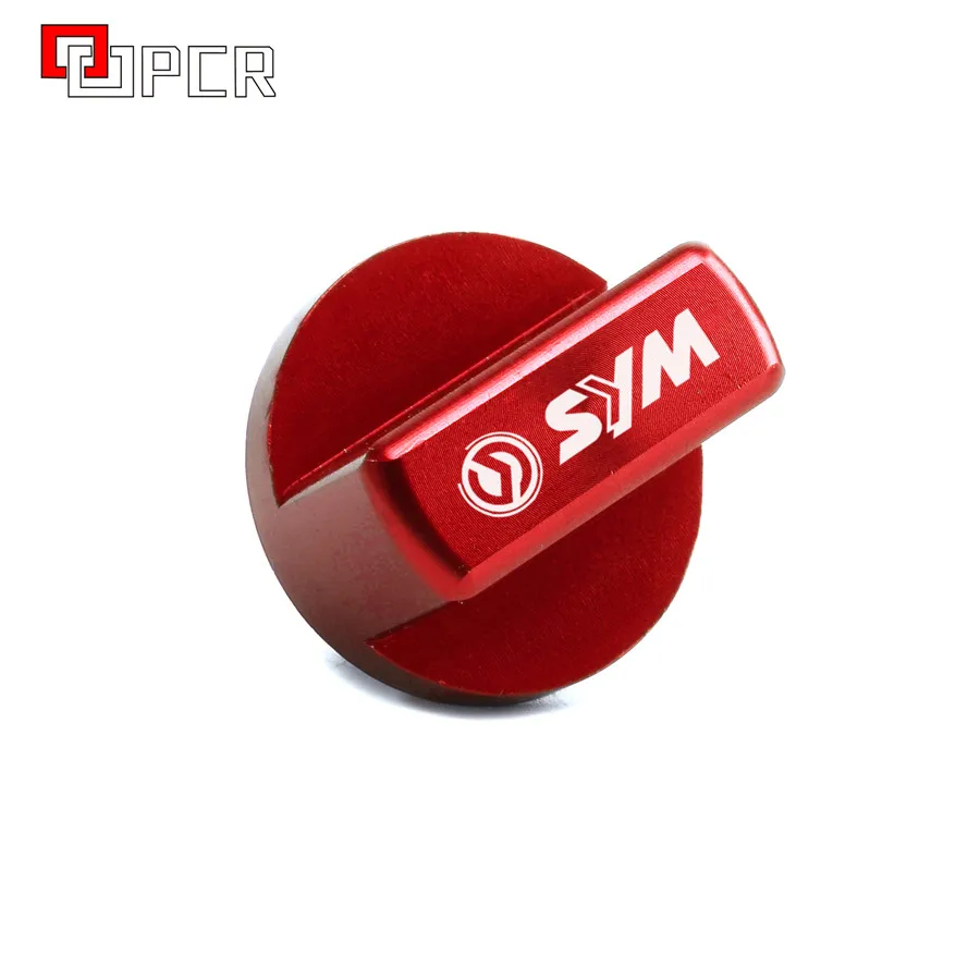 Red Моторное масло наполнитель заглушка разъема для SYM CRUISYM 300- JOYMAX 125 250 300 Z300 Аксессуары для мотоциклов - Цвет: Red