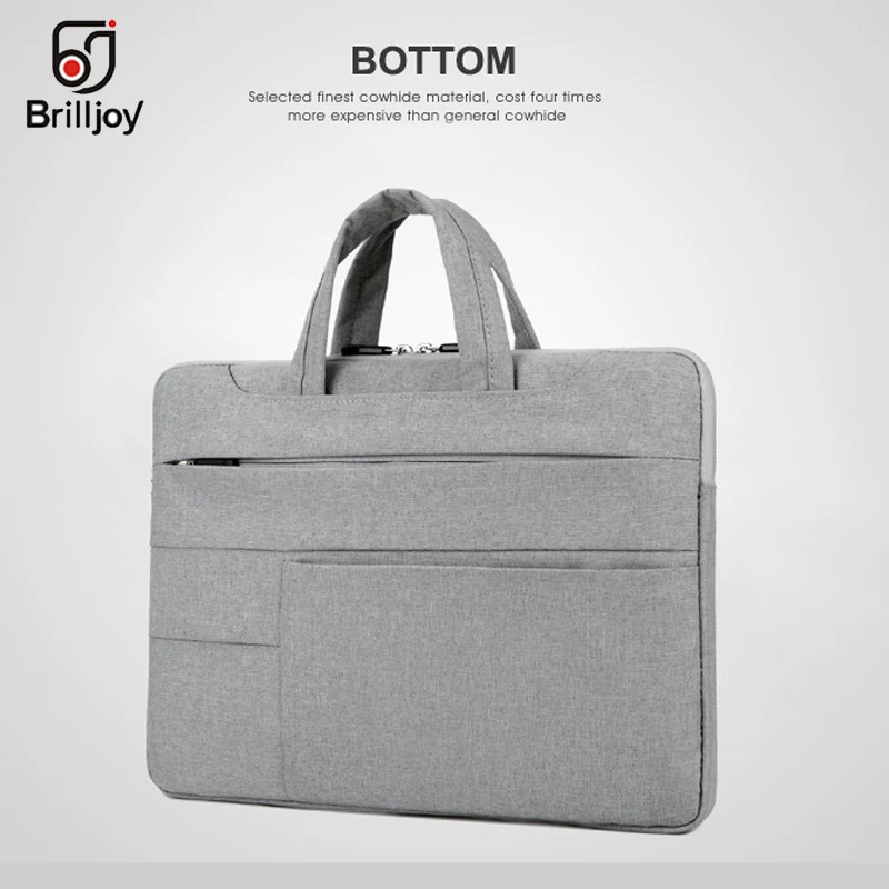 Brilljoy Ultra-thin Handbag for Dell Asus Lenovo HP Acer Computer Laptop bag briefcase11 12 13 14 15inch for Macbook Air Pro bag