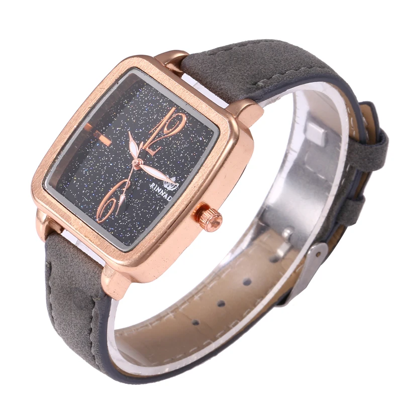 Relogio feminino 2019 Women Watches Starry sky Leather Bracelet Quartz Wristwatches Ladies Clock Gift bayan kol saati | Наручные часы