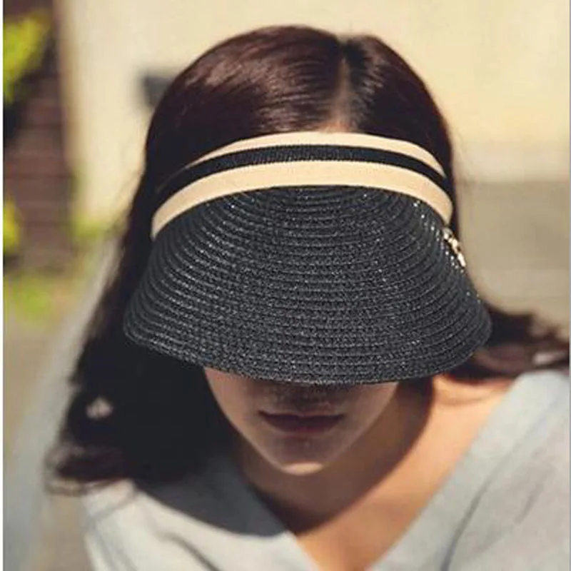 

New Hot Fashion 3 Colors UV Dual Visor Empty Top Hat Sun Hat Sun Men's and Women's Fashion Hot Sale Free Shipping