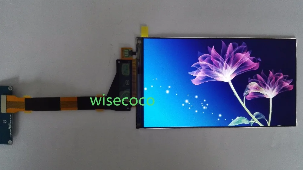 A+ 5,5 дюймов LS055R1SX04 1440(RGB) x2560 Высокое разрешение с MIPI 50pin для 3D принтера/видеопроектора