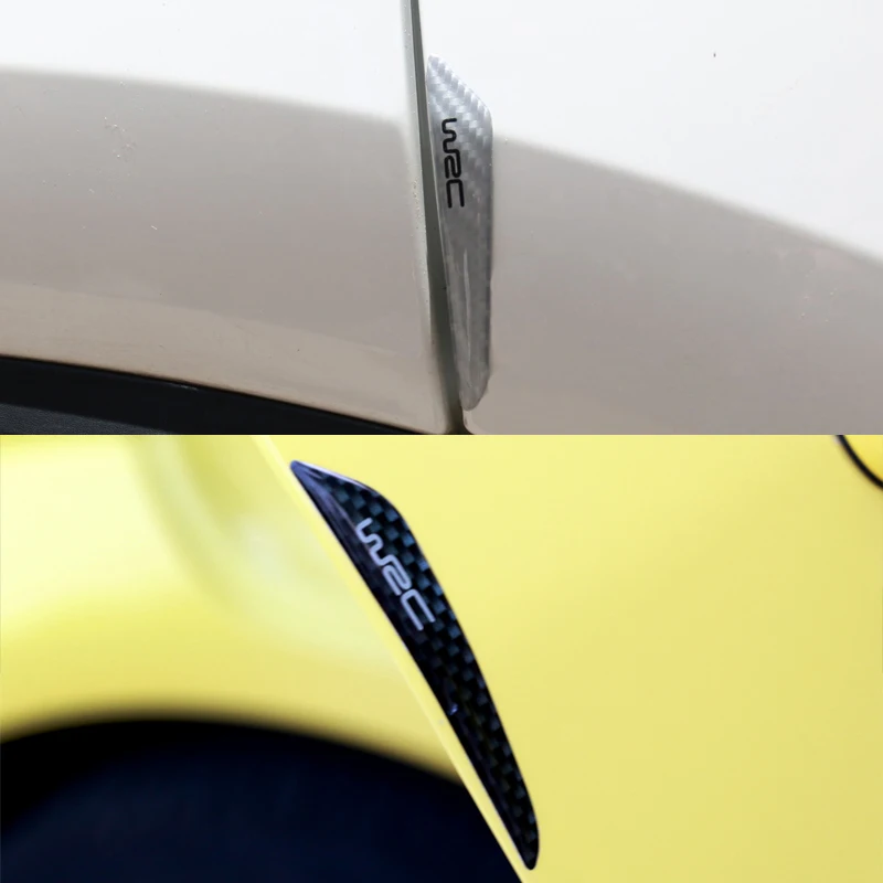 ZD 4 шт. WRC защитные наклейки на двери автомобиля анти-столкновения для Renault megane 2 3