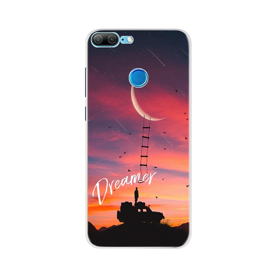 Чехол для Huawei Honor 9 Lite мягкий силиконовый чехол 5 65 дюйма |