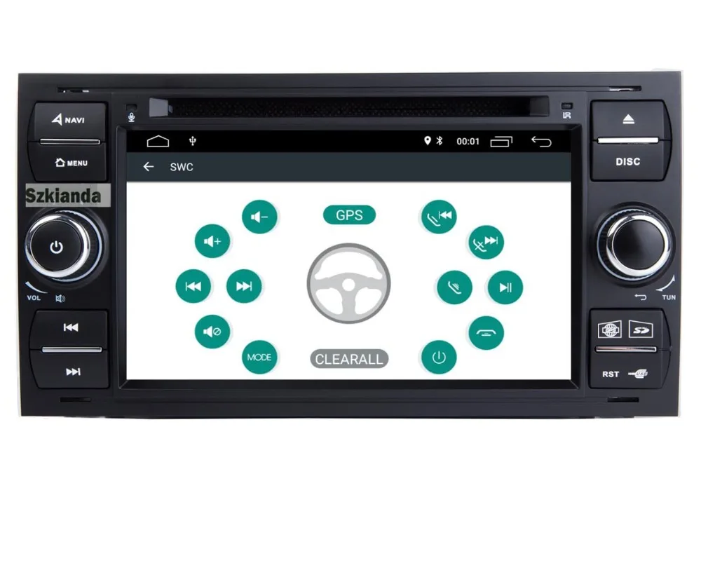 Андроид 10 автомобиль радио gps навигации для Ford focus Kuga транзит dvd wi fi 3G Bluetooth SD OBD