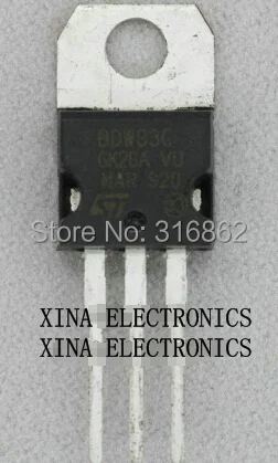 BDW93C BDW93 BDW94C BDW94 12A 100 В до 220 ROHS оригинальный 20 шт./лот 10 Бесплатная доставка комплект