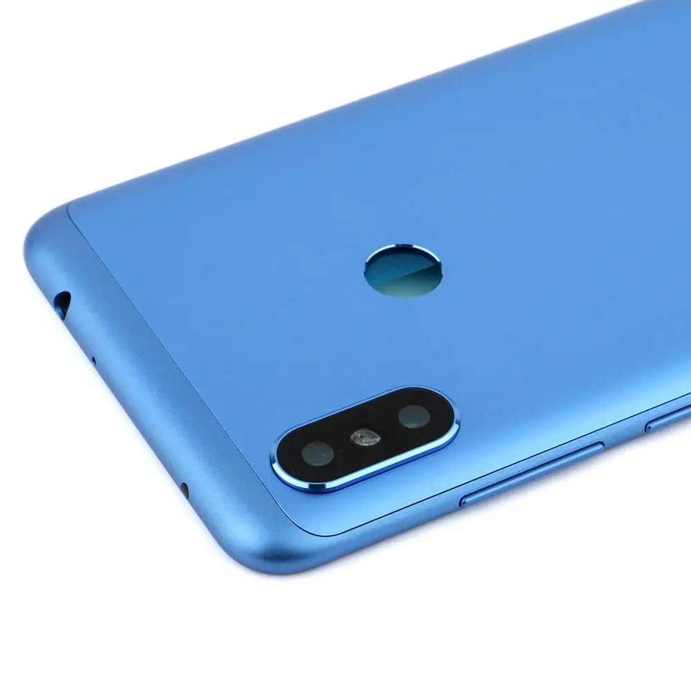 Крышка батарейного отсека для xiaomi Redmi 6 Pro Note 4X задняя крышка корпуса батарея дверь
