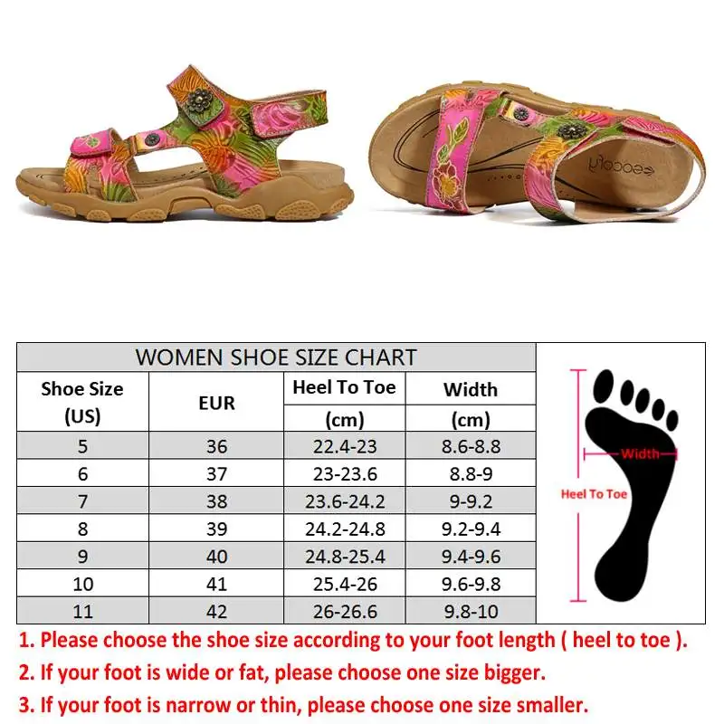 SOCOFY/Элегантные женские босоножки Мягкая обувь из натуральной кожи Ручная