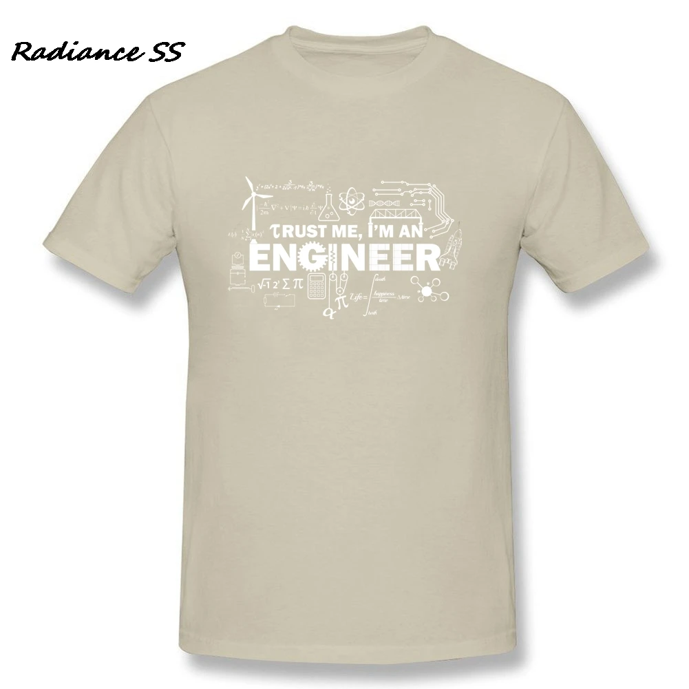 Мужская футболка с коротким рукавом Trust Me I'm An Engineer дизайнерские хипстерские