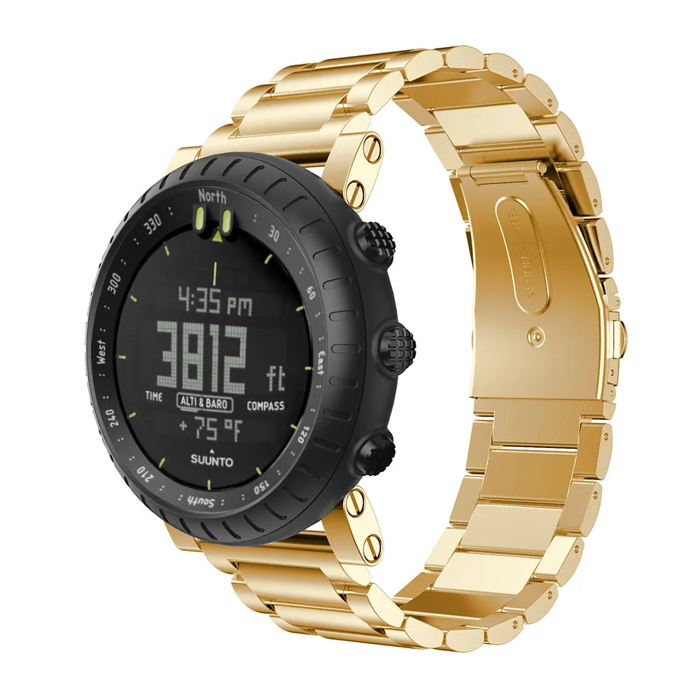 Ремешок для часов из нержавеющей стали для Suunto Core, умный ремешок для часов, браслет, регулируемый сменный ремешок для Suunto Core