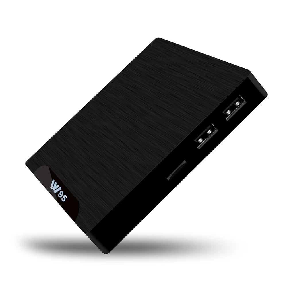 W95 Android ТВ коробка 7 1 Amlogic S905W 4 ядра 2G RAM 16G ROM Декодер каналов кабельного телевидения