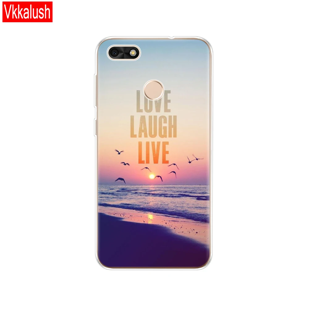 11066 Силиконовый чехол 5," huawei P9 Lite Mini, мягкий чехол из ТПУ huawei NOVA Lite, SLA-L22, задняя крышка huawei Y6 Pro, чехол - Цвет: 11066