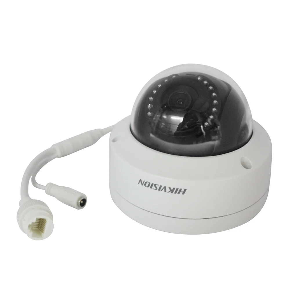Купольная камера Hik оригинальная безопасности 2 МП CMOS PoE IP для улицы с DWDR 67 без