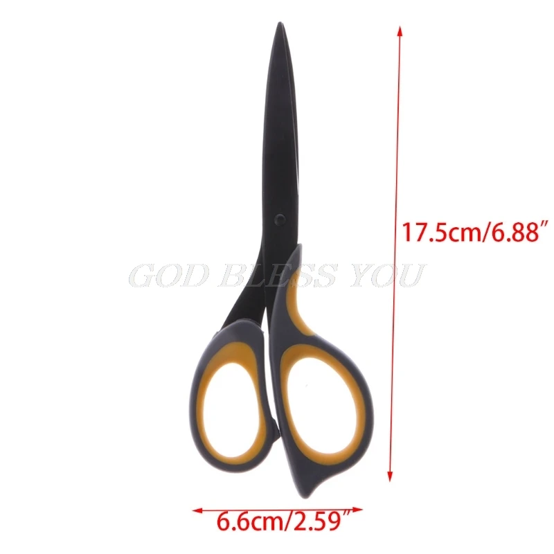

High Quality 7 Inch Softgrip Scissors Stainless Steel School Office Supplies 175mm Drop Shipping