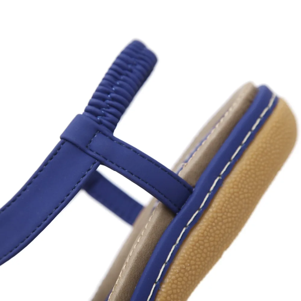 LEMAI/Летняя модная обувь женские богемные этнические Вьетнамки мягкие сандалии на