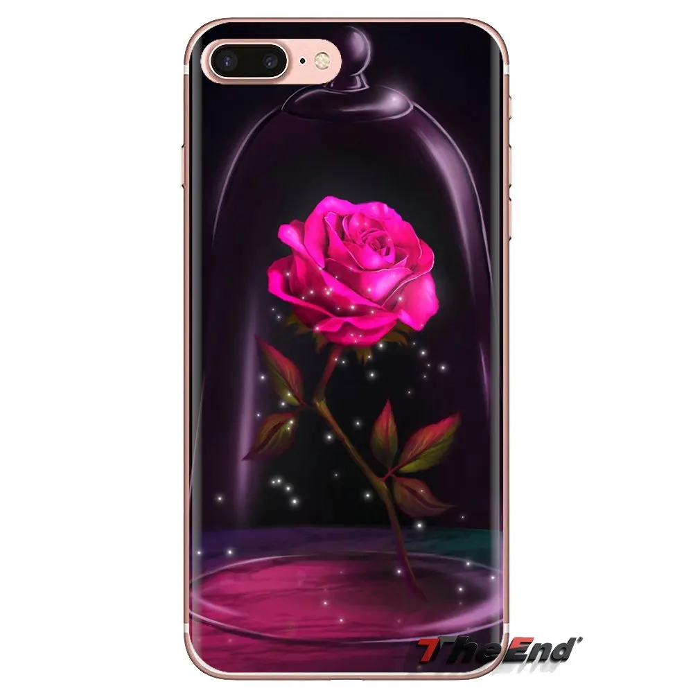 Belle Beauty and the Beast Rose Art For Samsung Galaxy J1 J2 J3 J4 J5 J6 J7 J8 Plus 2018 Prime 2015 2016 2017 Phone Housing Case |