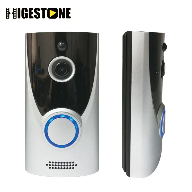 Умный дверной звонок Higestone HD 720P Wi-Fi визуальный домофон запись видео ночное