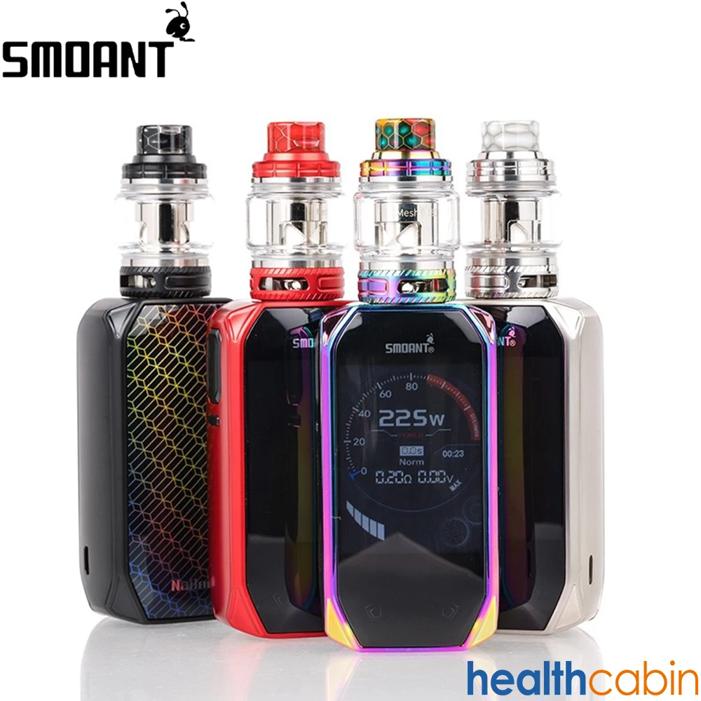Smoant Naboo 225 Вт TC коробка мод комплект 4 мл испаритель обновленный чипсет Ant225 2 + 1 UI