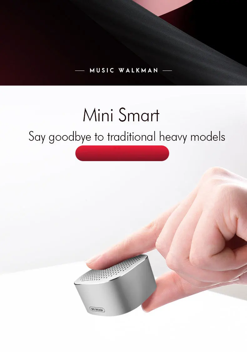 Mini Steel Bass Bluetooth Speaker Hifi Stereo Smart Portable Wireless Water Resistance Better With Microphone | Электроника