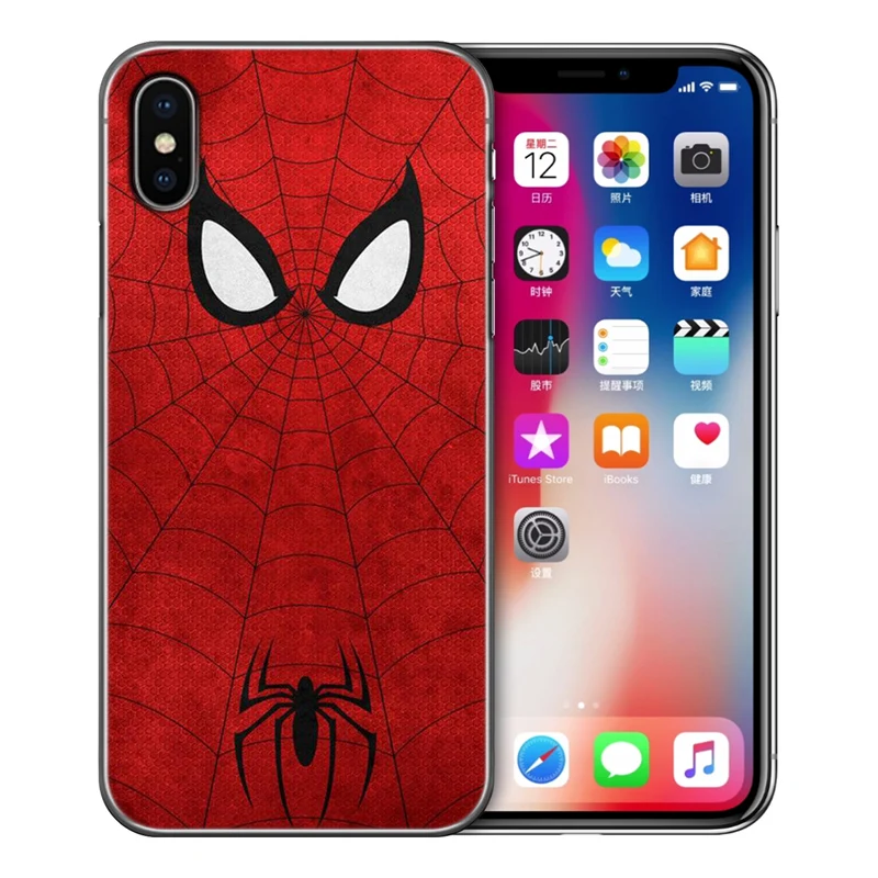 Iron Man For iPhone 5 5S SE 6S 6 Plus 7 8 X XS Max XR phone case Cover Cool funda shell coque Joker venom marvel Spiderman capa |