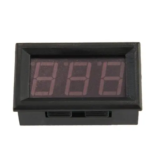 KSOL мини Амперметр цифровой амперметр светодиодный панель метр 0 50 красный|ammeter