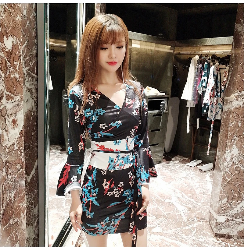Кимоно в японском стиле весенне осенние платья moda feminina модное Брендовое