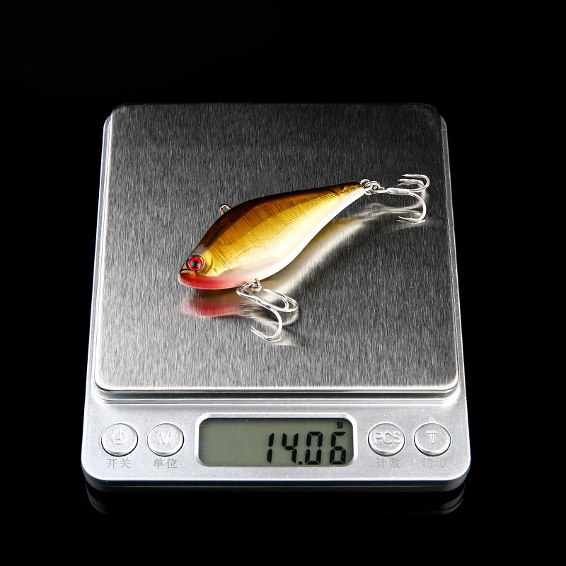 1 шт. многоцветная твердая приманка искусственные рыболовные снасти 6 3 см 14 г Vib