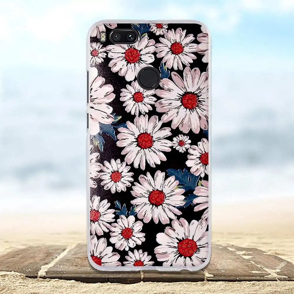 Чехол для Xiaomi Mi A1 Mi5X мягкие силиконовые чехлы из ТПУ 5X телефонов Mi5 X чехол с