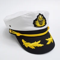 casual cotton naval cap for men women fashion captains cap uniform caps military hats sailor army cap for unisex gh 236