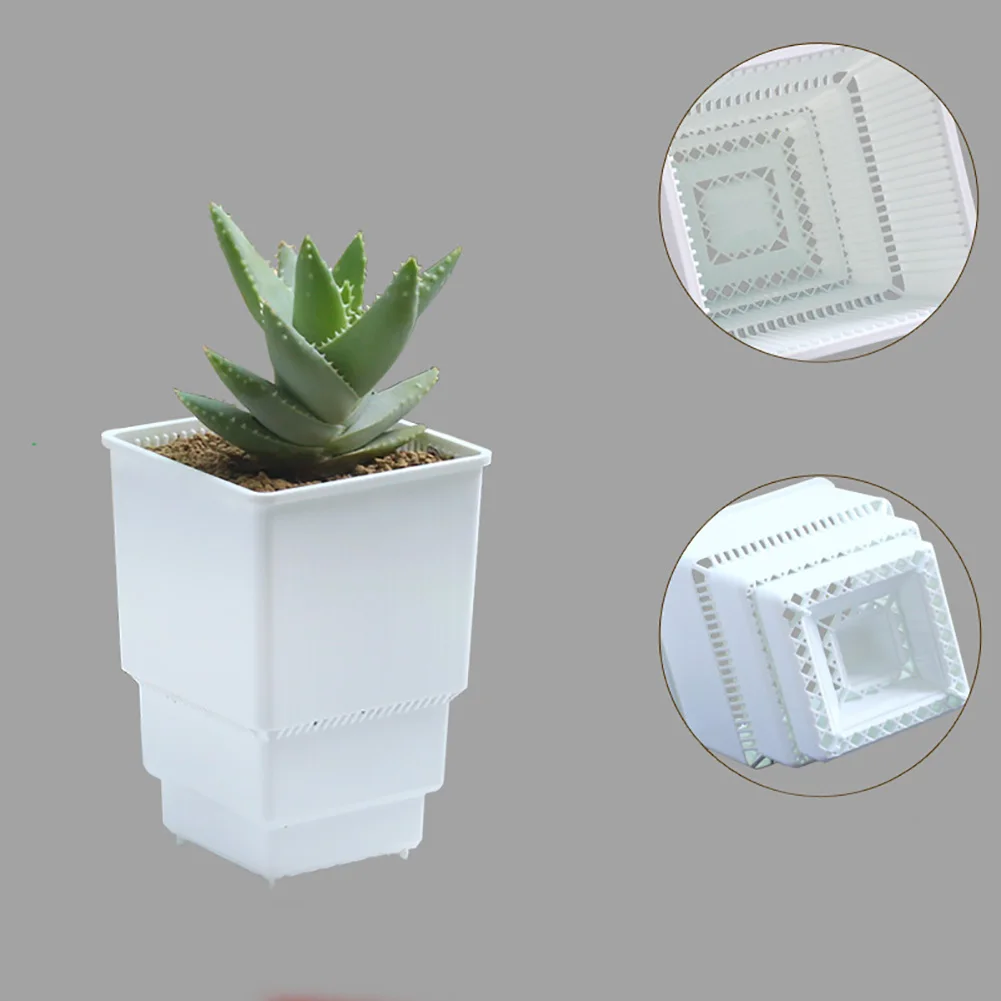 Контейнер для кашпо цветочный горшок прочные декорации контроль корней орхидеи