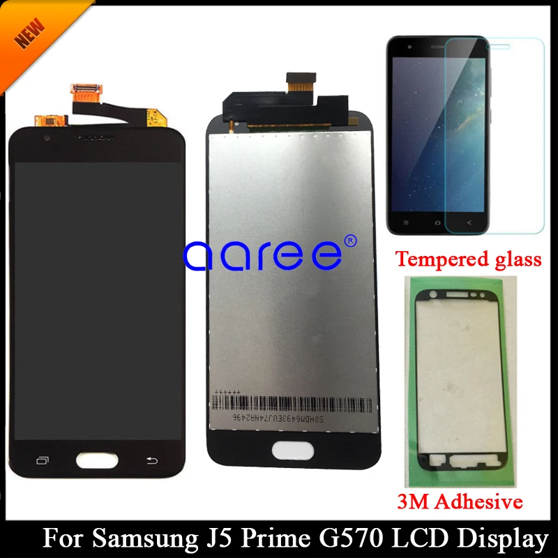 100% протестированный Регулируемый для SAMSUNG J5 Prime G570 ЖК дисплей Samsung G570F экран
