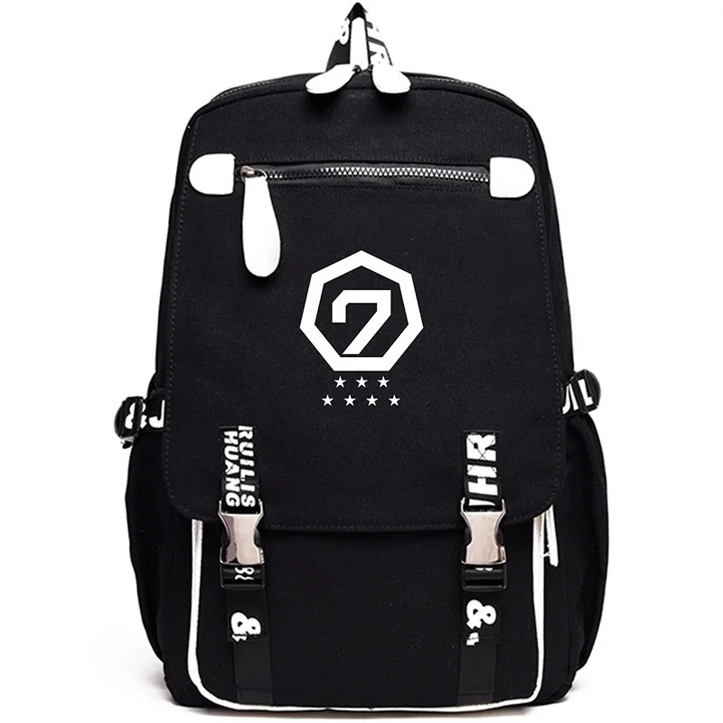 GOT 7 корейский дизайнерский рюкзак школьные сумки Mochila дорожные для мужчин