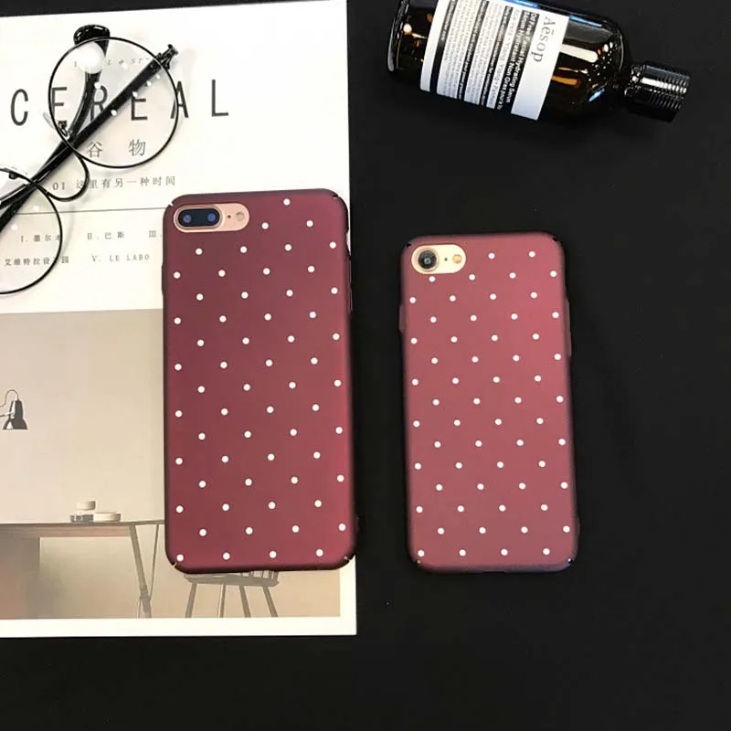 Модный простой волнистый чехол для телефона iPhone X XR XS Max 5 5S 6 6S Plus матовая полная